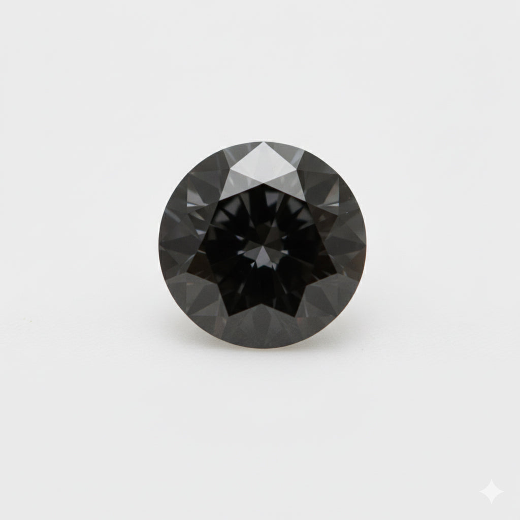 0.0015 Ct. 0.60 -0.70 mm Black Round Melee