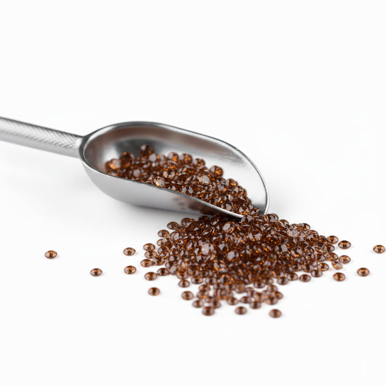 1 Ct. Natural Round Brown Melee