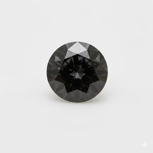 0.0015 Ct. 0.60 -0.70 mm Black Round Melee