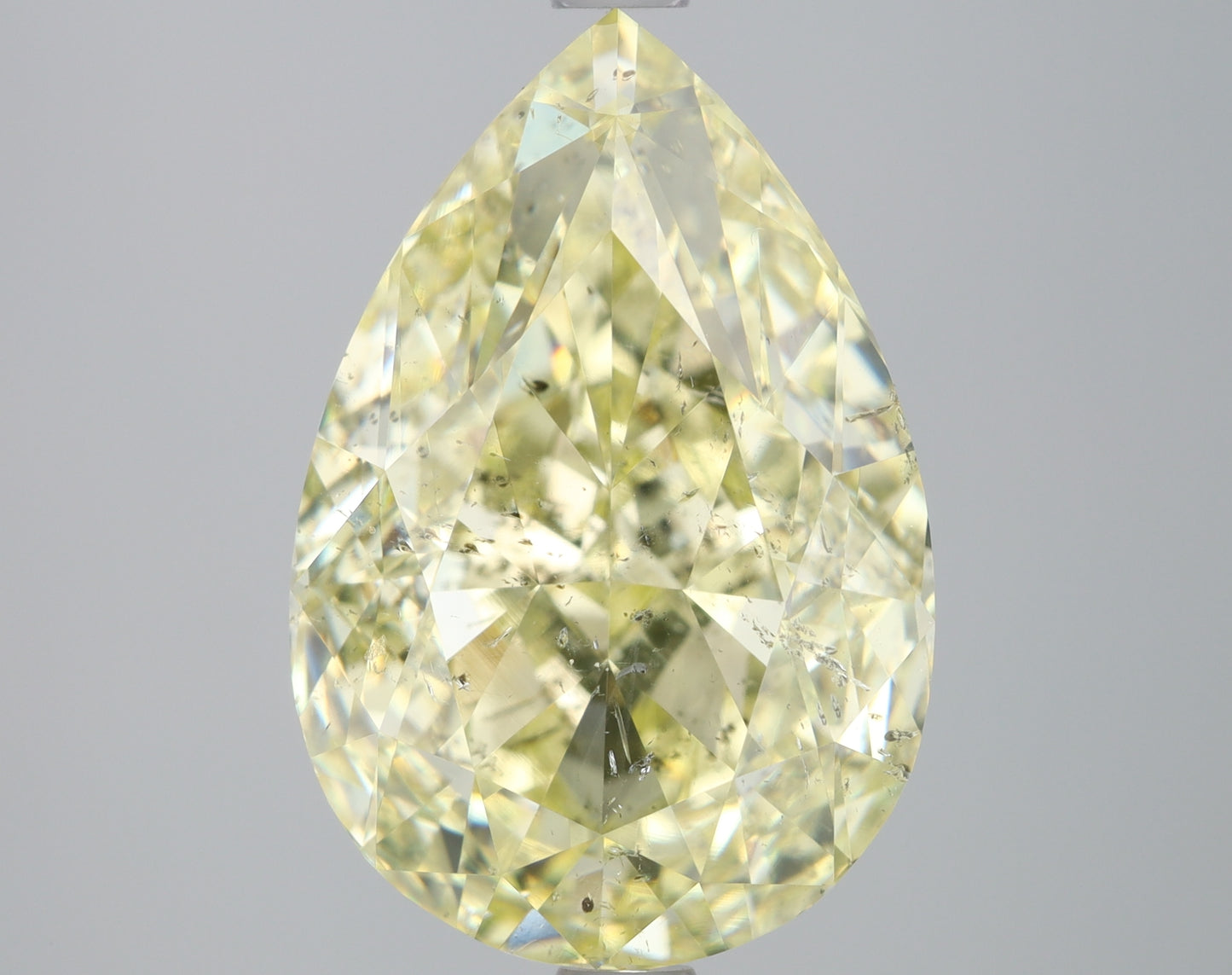 Pear 5.24 Ct. FIY SI2 -  EX VG