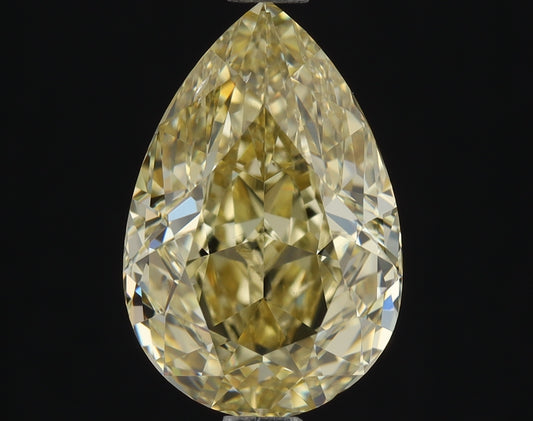 Pear 2.01 Ct. FY SI1 -  VG VG