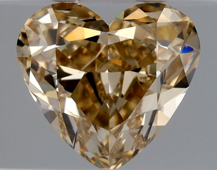 Heart 0.91 Ct. FYB SI2 -  VG VG