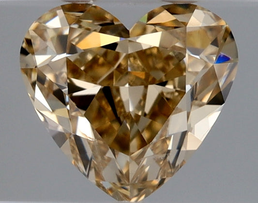 Heart 0.91 Ct. FYB SI2 -  VG VG