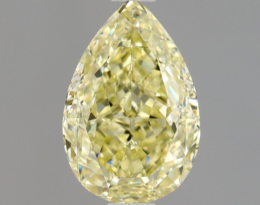 Pear 0.9 Ct. FY VS2 -  VG VG