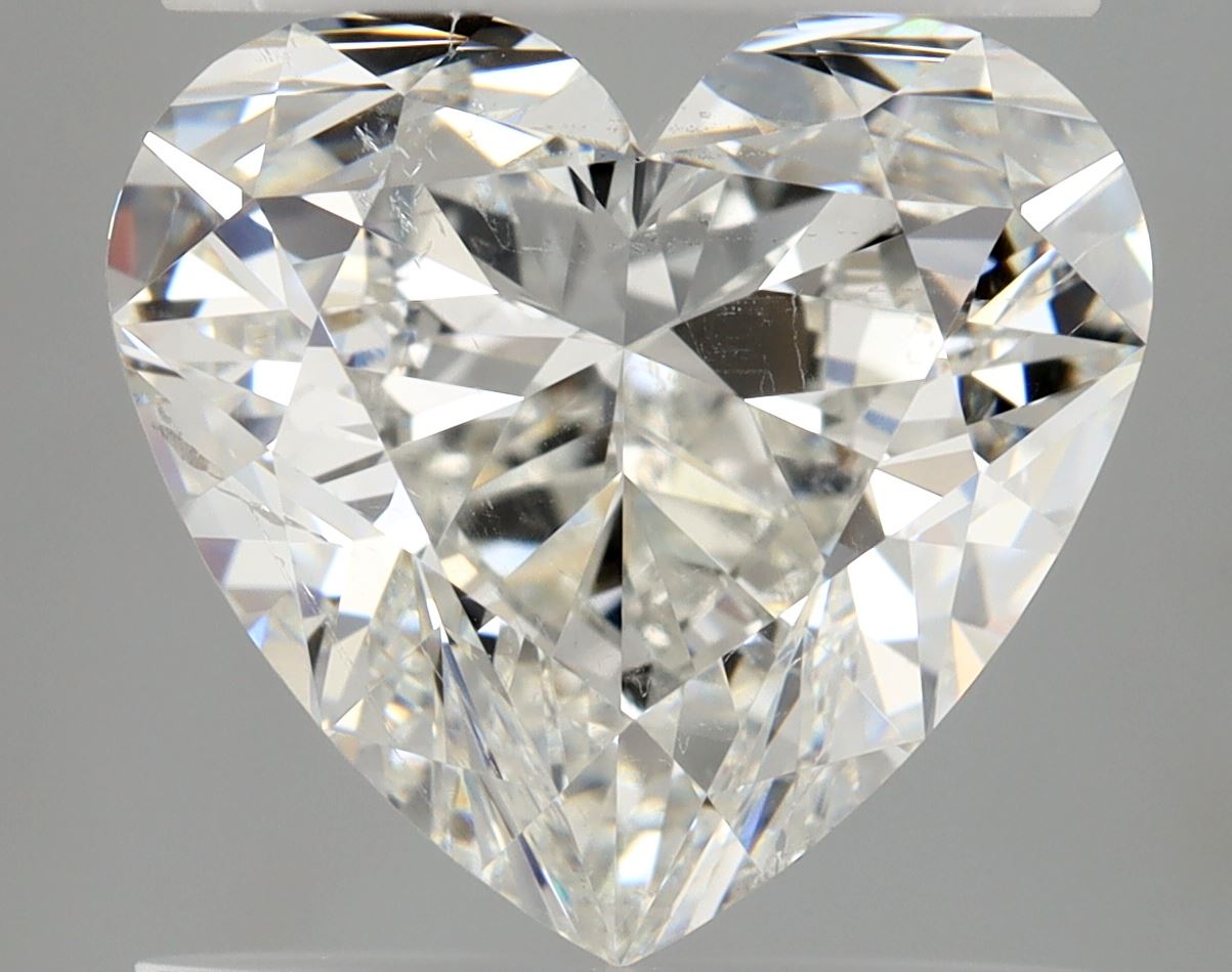 Heart 3.56 Ct. H SI2 -  EX EX