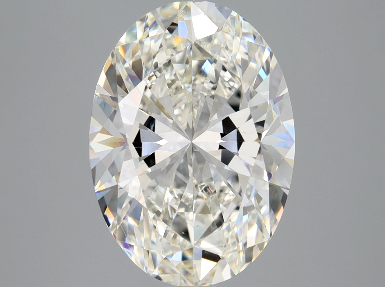 Oval 4.01 Ct. G SI2 -  EX VG