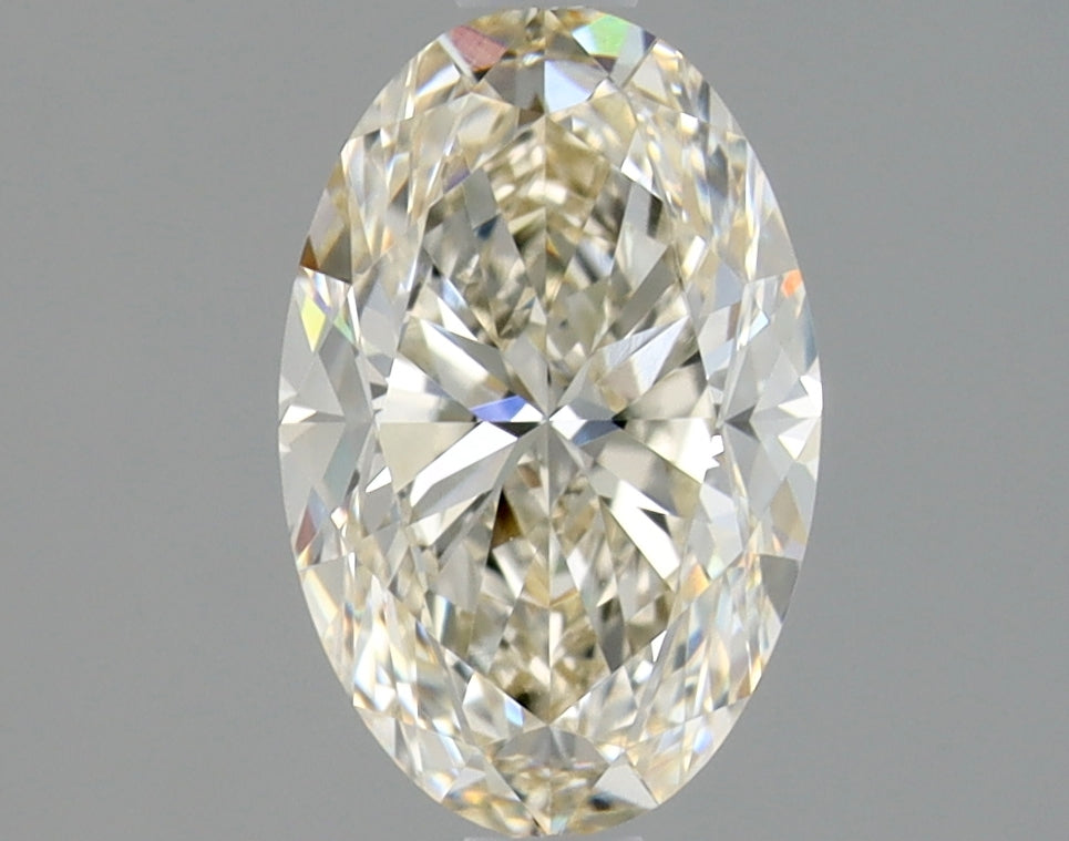 Oval 1.3 Ct. K,Faint Brown VS1 -  EX EX
