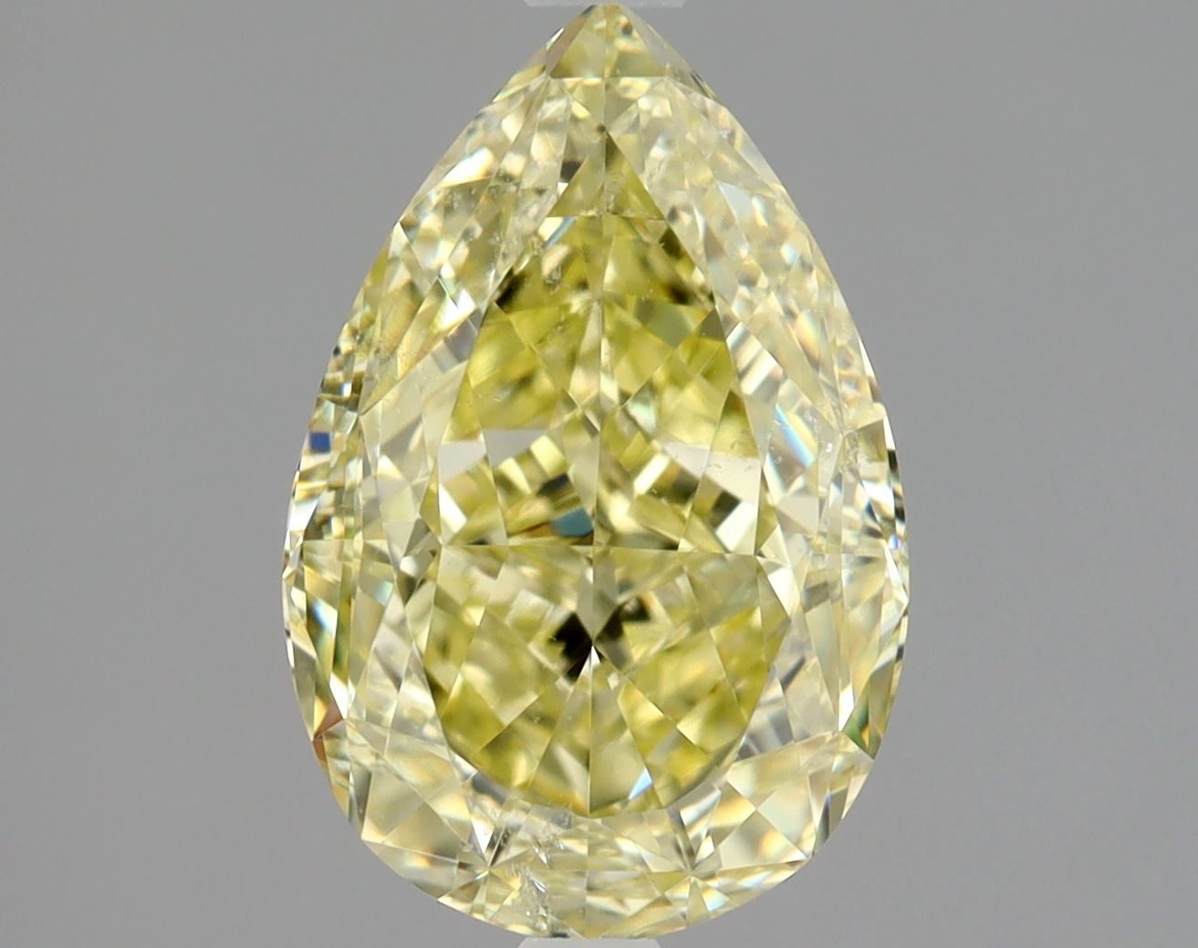 Pear 2.02 Ct. FY SI2 -  EX VG