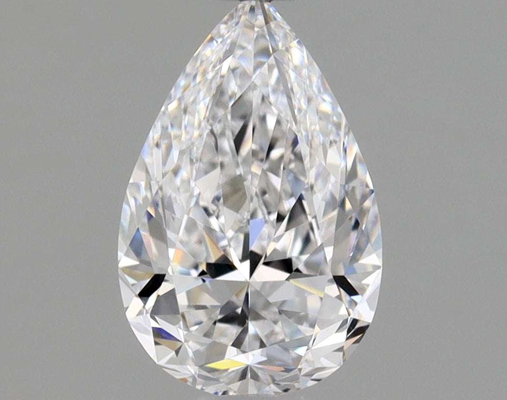 Pear 0.91 Ct. D VVS1 -  EX EX