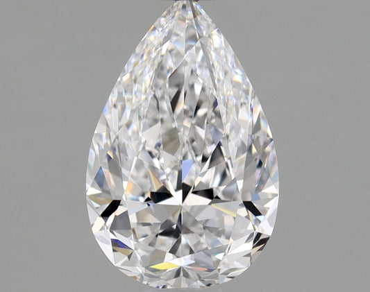 Pear 0.91 Ct. D VVS1 -  EX EX