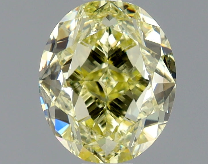 Oval 0.9 Ct. FY VVS2 -  EX VG