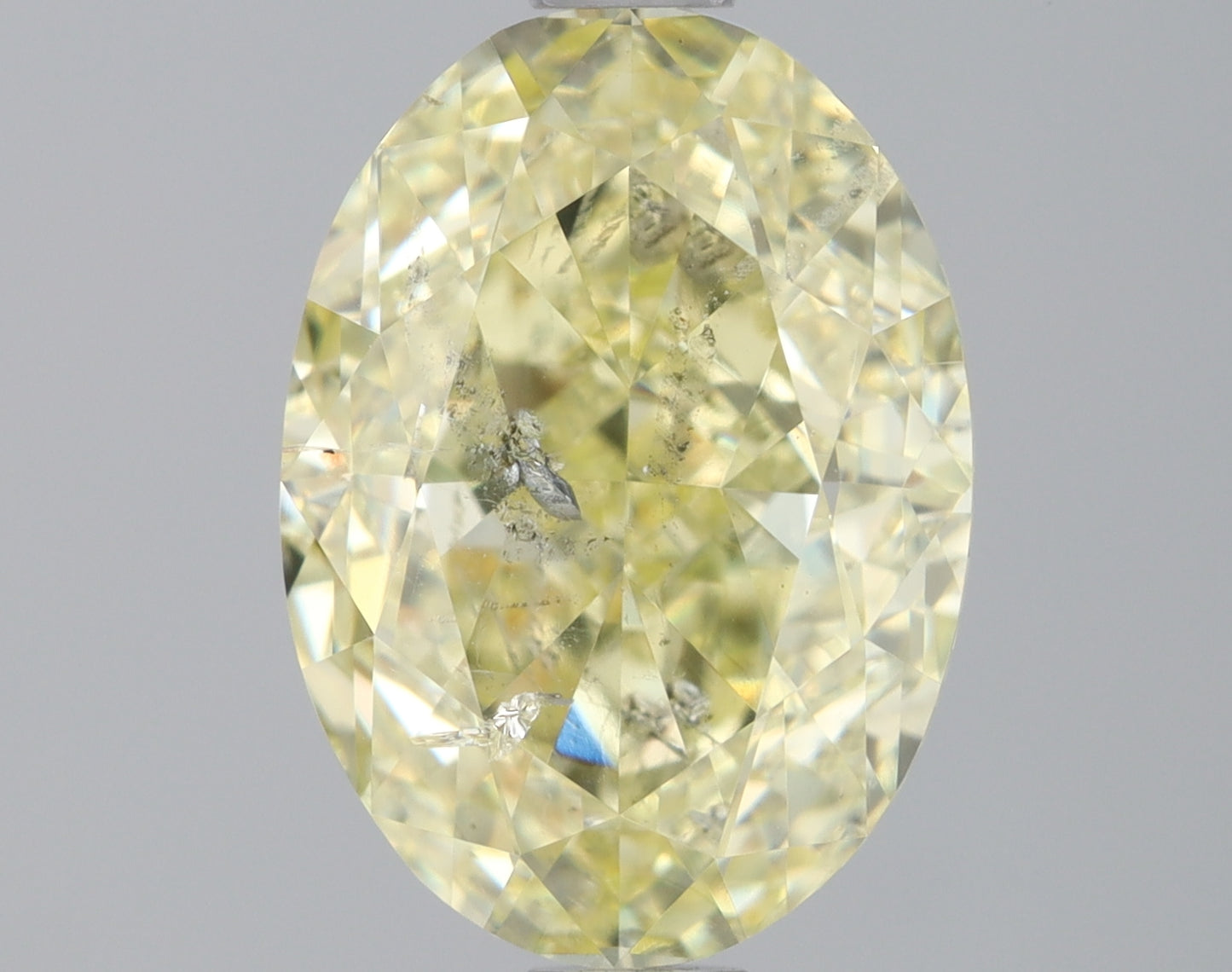 Oval 2.05 Ct. FIY SI2 - VG EX VG