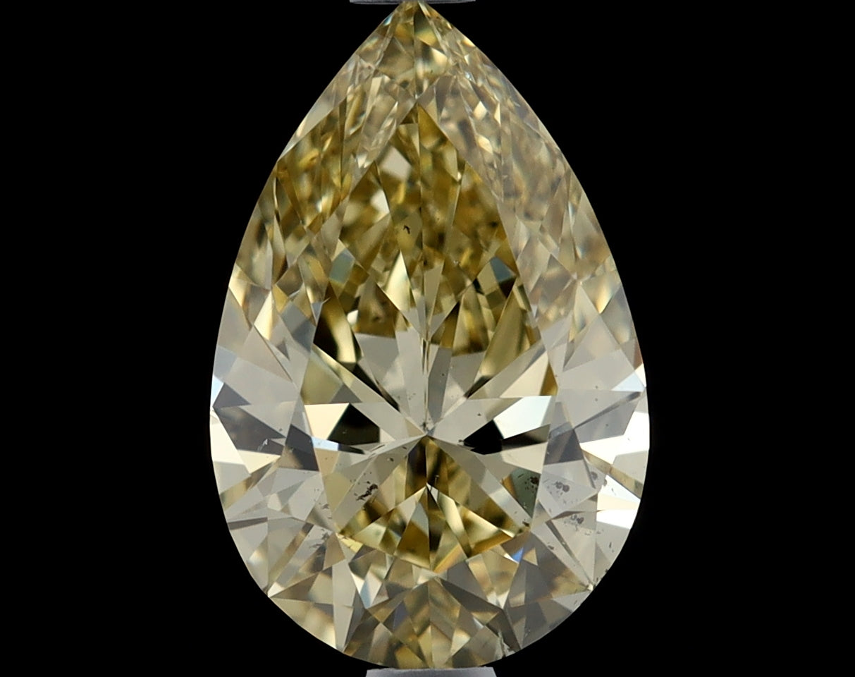 Pear 1.55 Ct. FBY SI2 -  EX VG