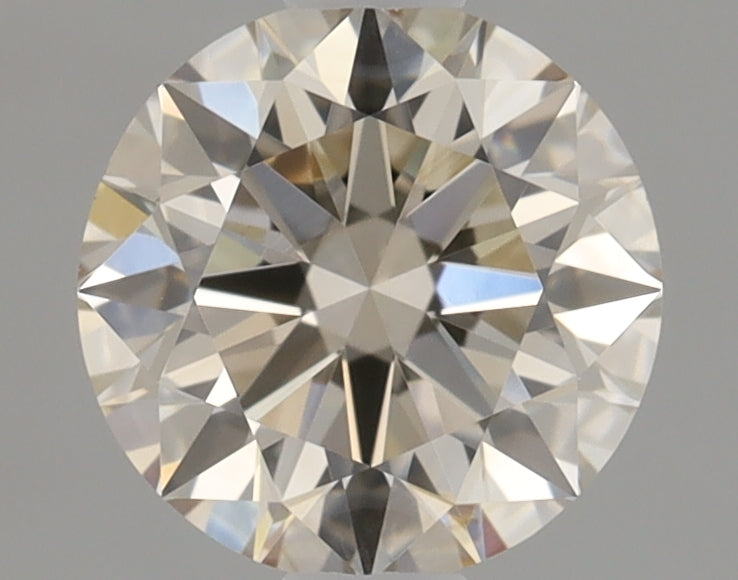 Round 0.7 Ct. O-P,Very Light Brown VVS2 - EX EX EX