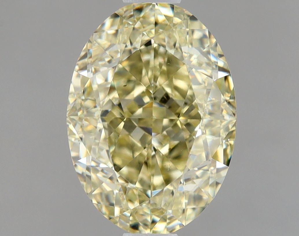 Oval 1.52 Ct. FLBGY VS2 -  EX VG