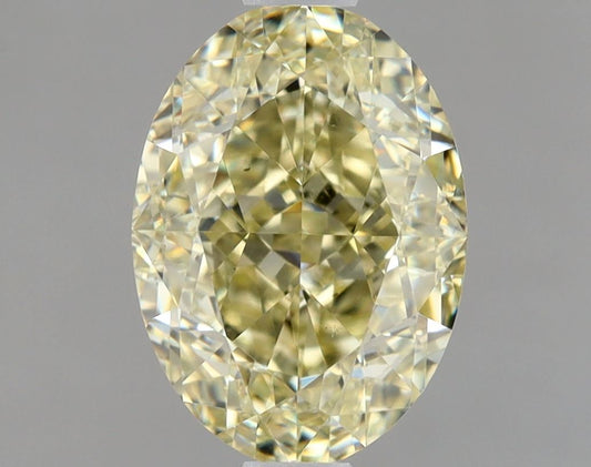 Oval 1.52 Ct. FLBGY VS2 -  EX VG