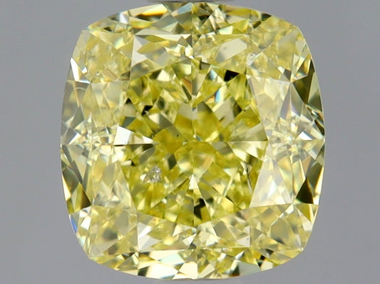 Cushion 1.71 Ct. FIY SI2 -  EX EX