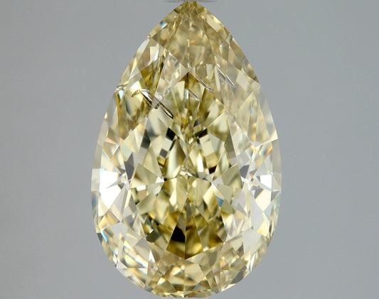 Pear 2.02 Ct. FBY SI2 -  EX VG