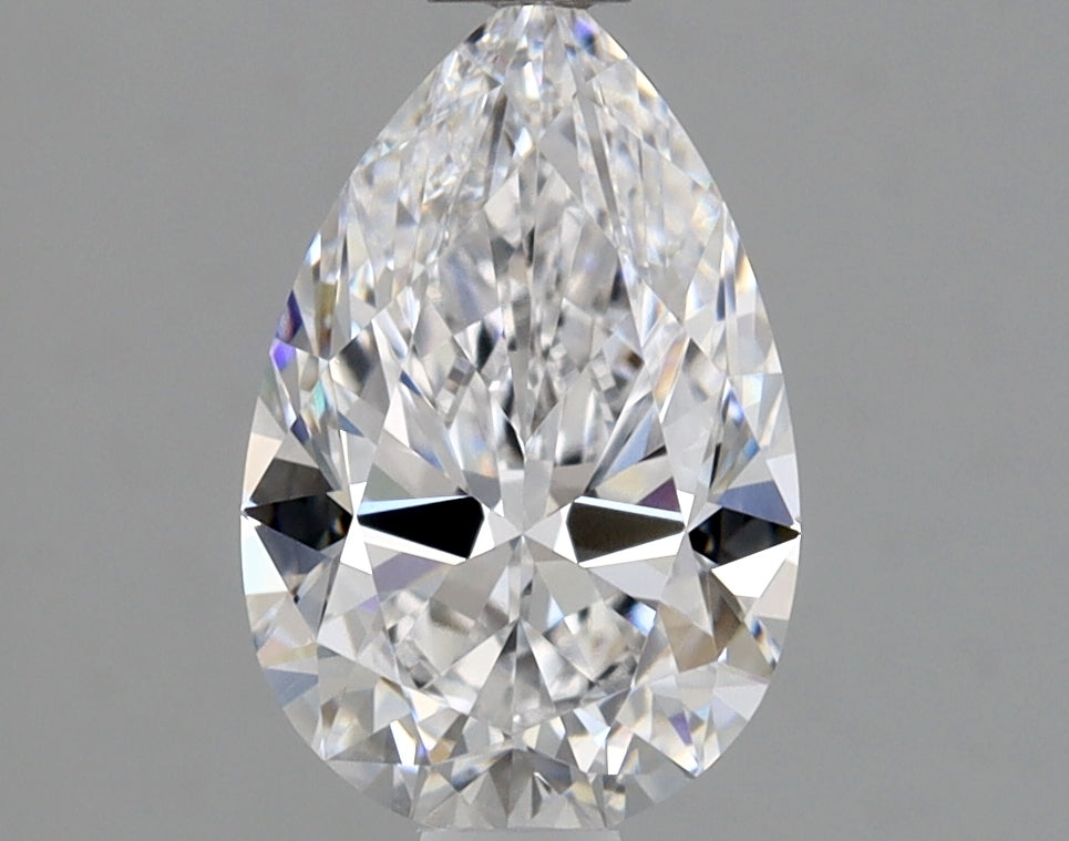 Pear 0.91 Ct. D VVS1 -  EX EX