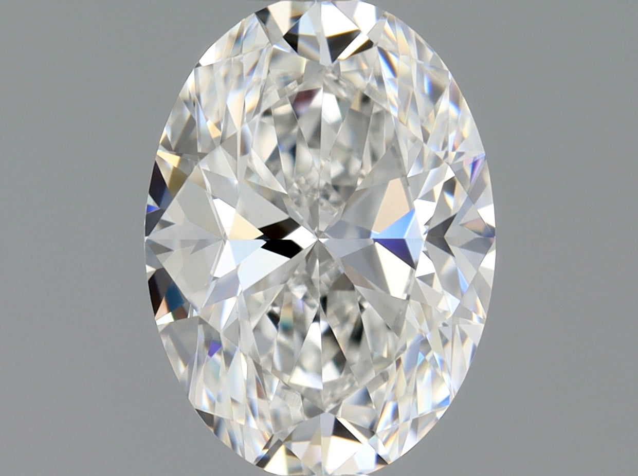 Oval 0.8 Ct. F VVS1 -  EX EX
