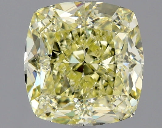 Cushion 2.73 Ct. FY VS2 -  VG VG