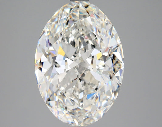 Oval 5.01 Ct. F VS2 -  EX VG