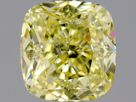Cushion 1.59 Ct. FY SI2 -  VG VG