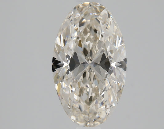 Oval 1.2 Ct. K,Faint Brown IF -  VG VG