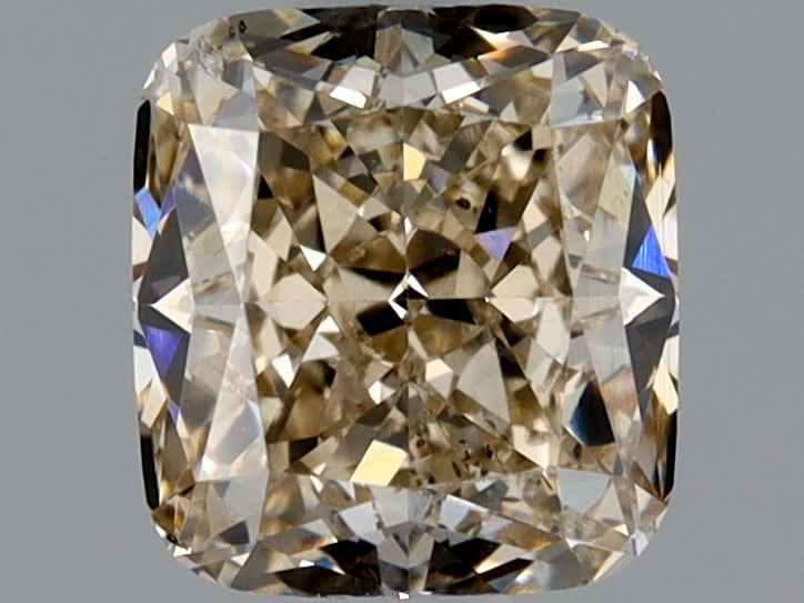 Cushion 0.91 Ct. S-T,Light Brown SI2 -  EX VG