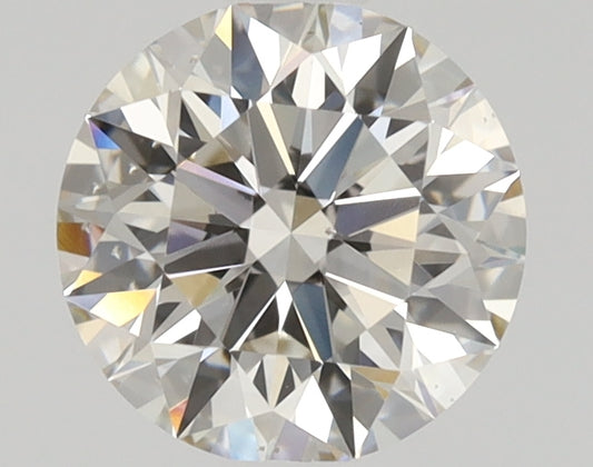 Round 0.7 Ct. K,Faint Brown SI1 - EX EX EX