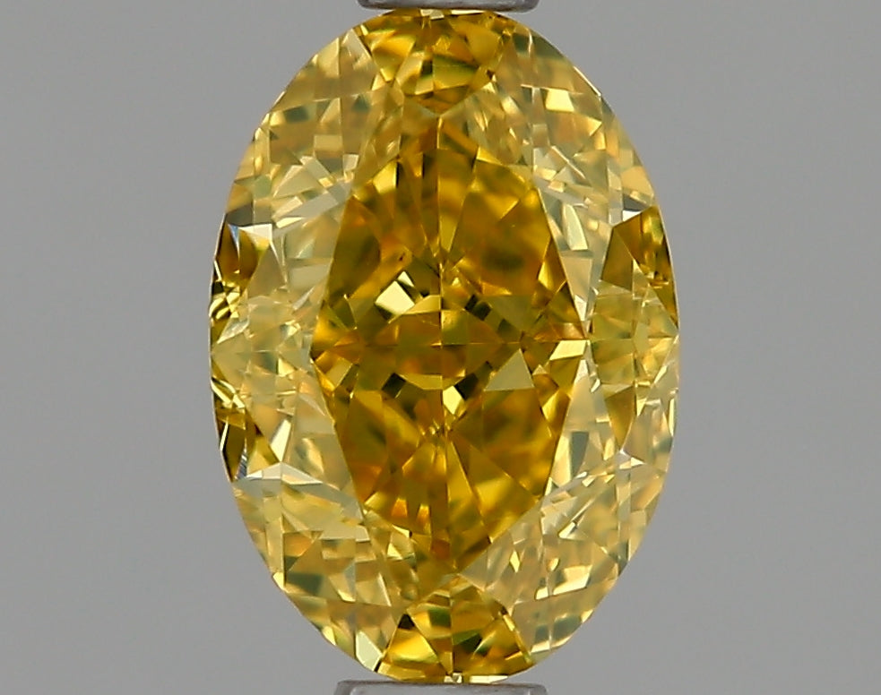 Oval 0.81 Ct. FDOY VS2 -  EX VG