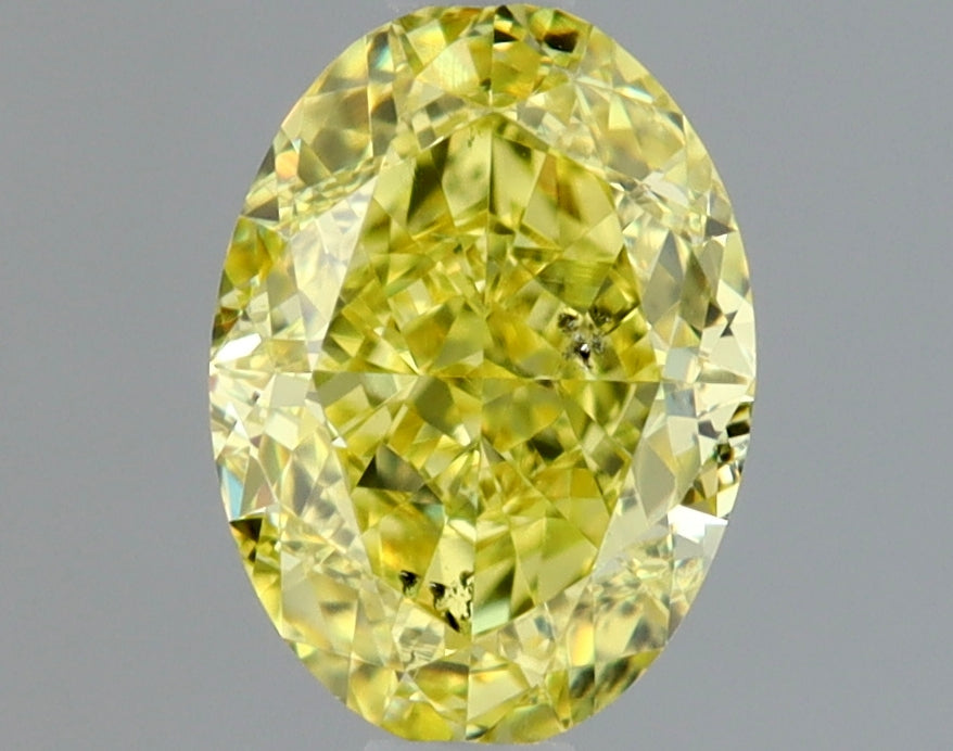 Oval 0.76 Ct. FIY SI2 -  EX VG