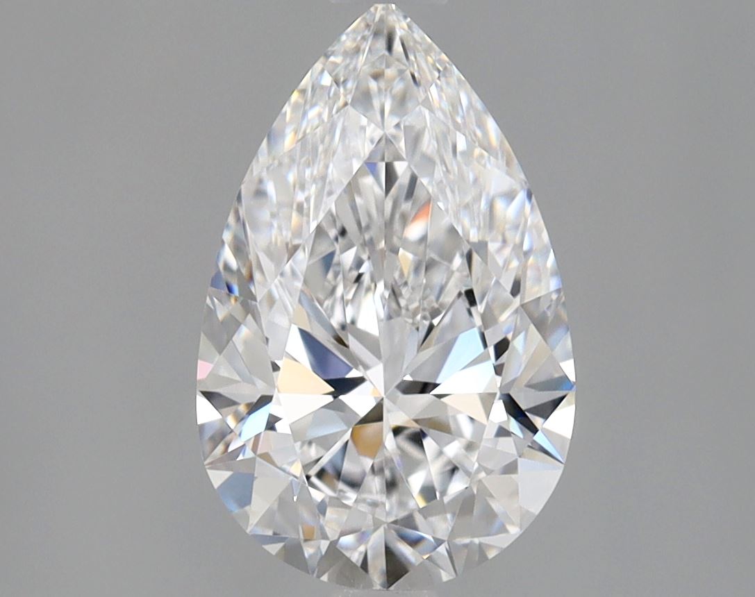 Pear 1.51 Ct. D VVS2 -  EX EX