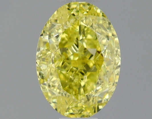 Oval 0.53 Ct. FIY SI1 -  VG VG
