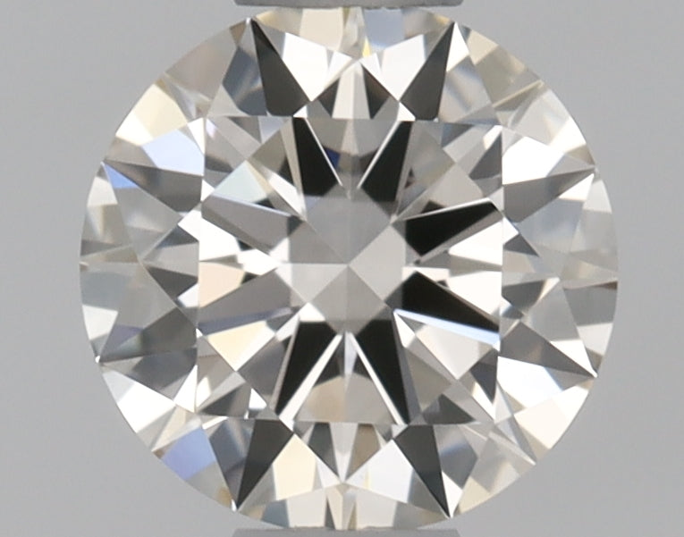 Round 0.42 Ct. L,Faint Brown VVS1 - EX EX EX