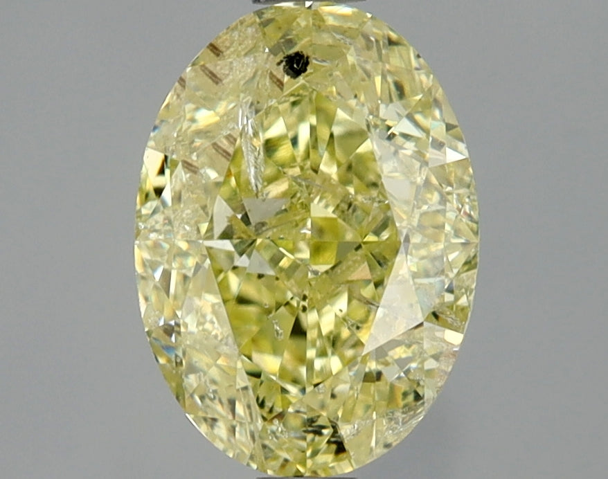 Oval 2.01 Ct. FY I2 -  EX VG
