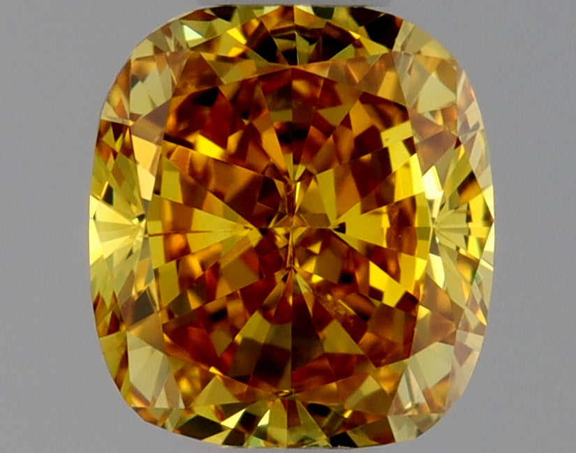 Cushion 0.51 Ct. FDOY SI2 -  VG G