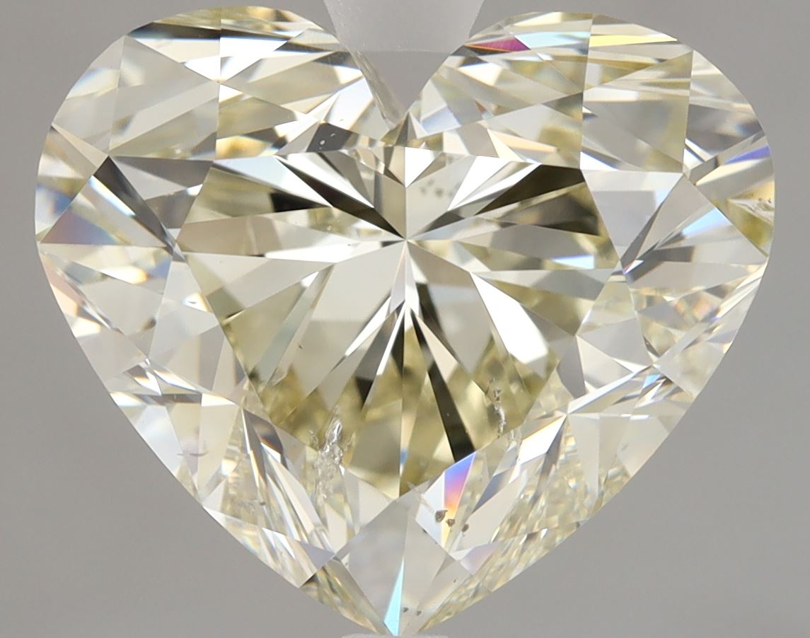 Heart 5.17 Ct. M SI2 -  EX VG