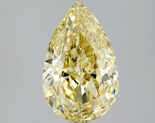 Pear 2.72 Ct. FY VVS2 -  VG G