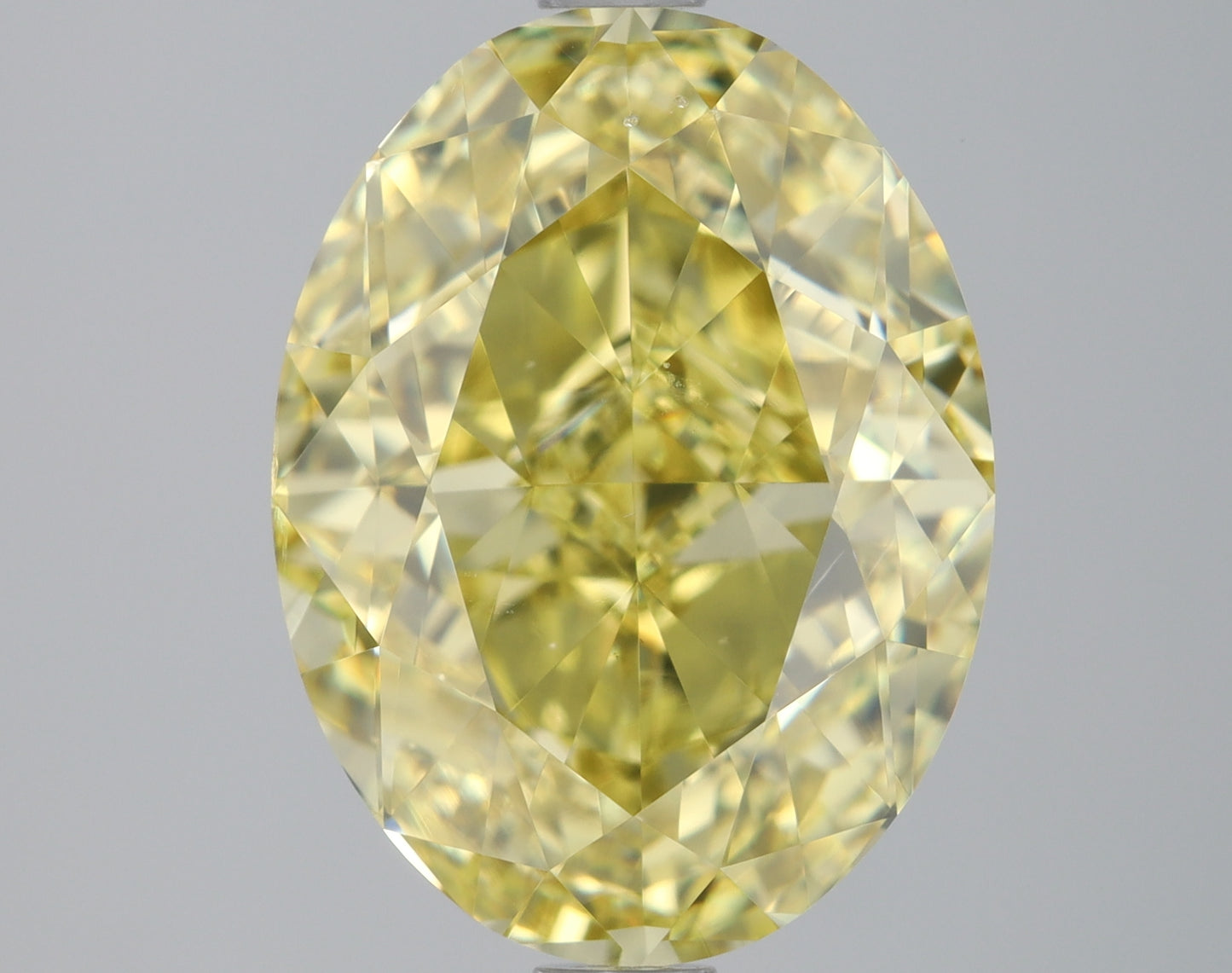 Oval 3.69 Ct. FIY VS2 -  EX EX