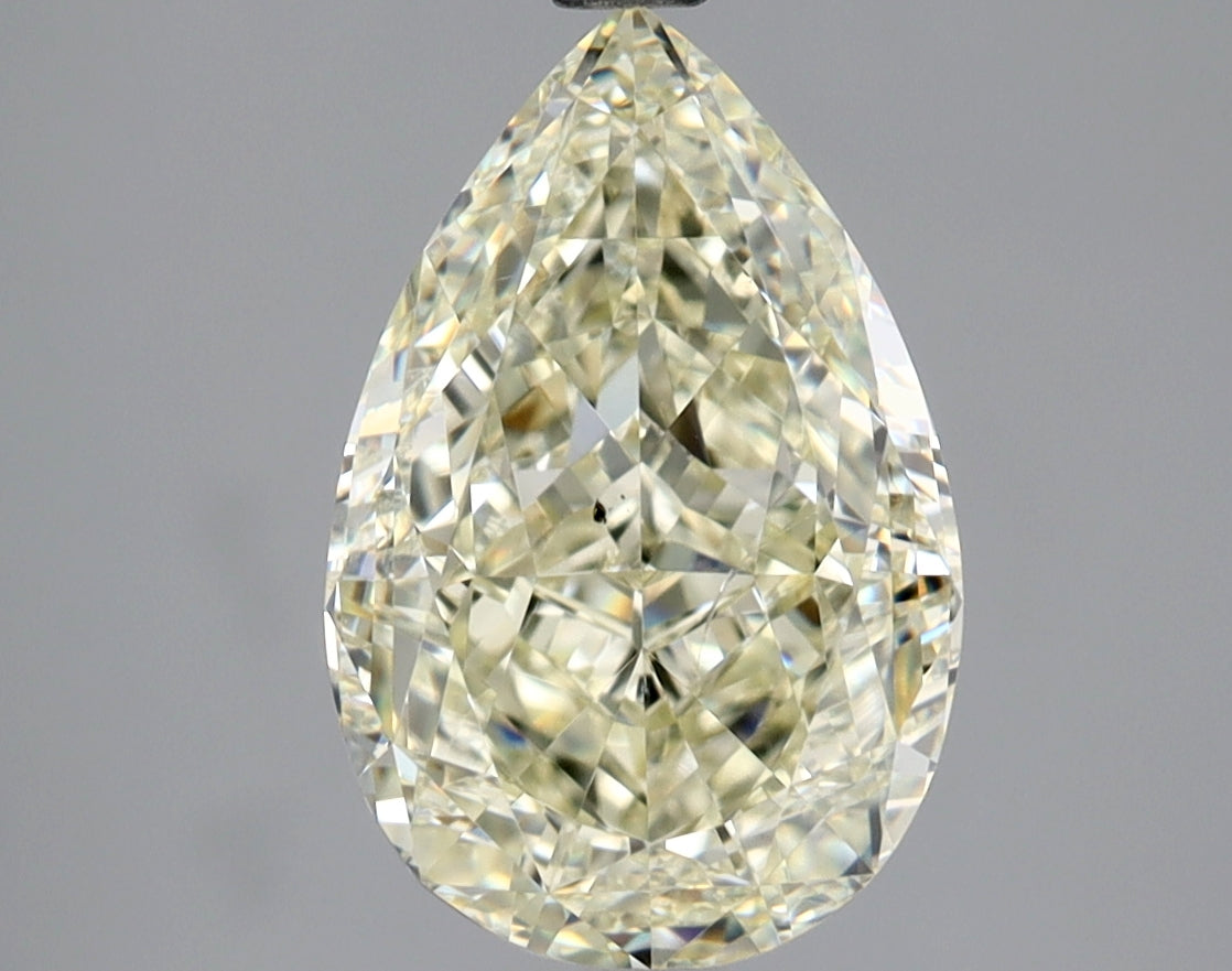 Pear 3.02 Ct. U-V I1 -  EX VG