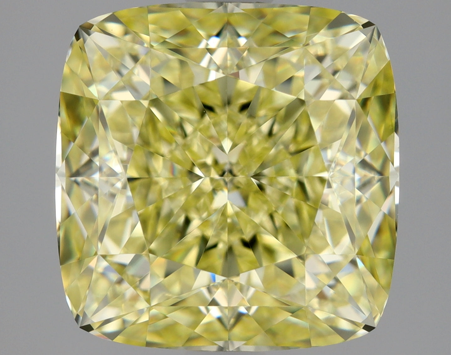Cushion 3.17 Ct. FY VVS1 -  EX VG