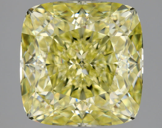 Cushion 3.17 Ct. FY VVS1 -  EX VG