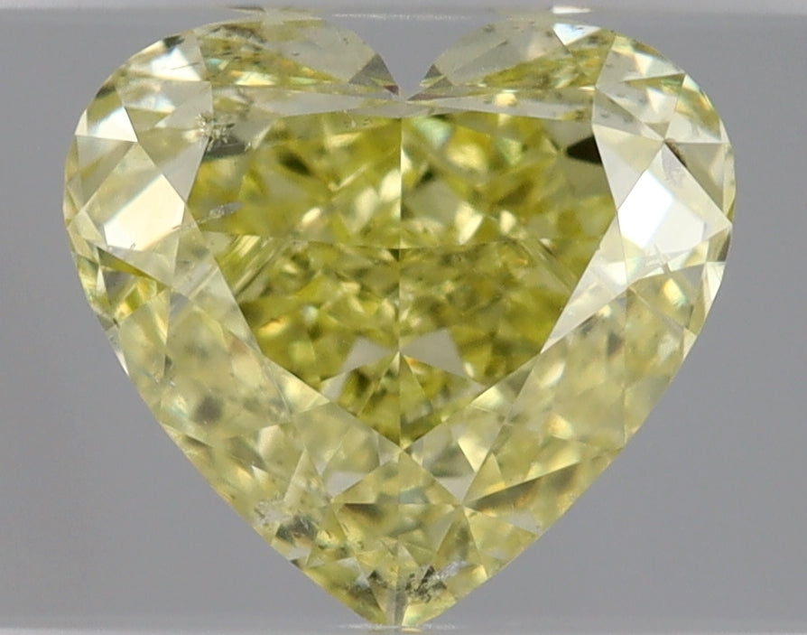 Heart 0.9 Ct. FY SI2 -  VG VG