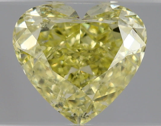 Heart 0.9 Ct. FY SI2 -  VG VG
