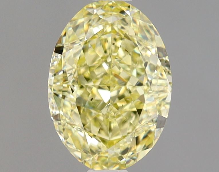 Oval 1.02 Ct. FY SI1 -  EX VG