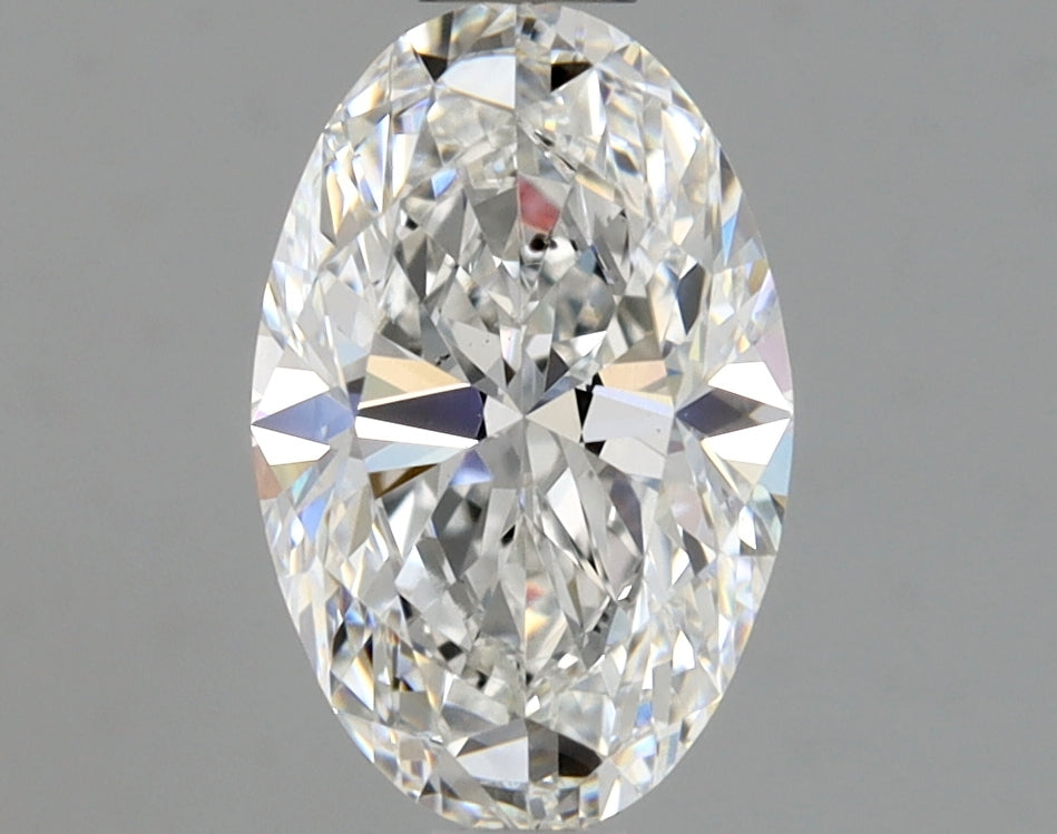 Oval 0.91 Ct. F SI1 -  EX VG