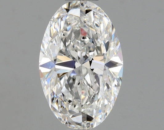 Oval 0.91 Ct. F SI1 -  EX VG