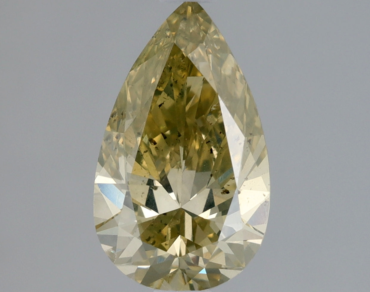 Pear 0.9 Ct. FBGY SI2 -  VG VG