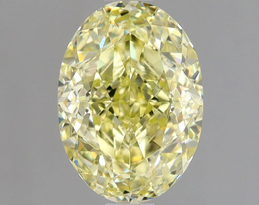 Oval 1.52 Ct. W-X IF -  EX VG